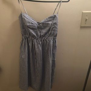 Jcrew Striped Sundress